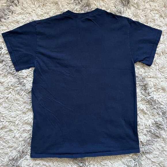 Y2K Authentic Thrasher Magazine Goat Horn Devil 666 Logo Blue T Shirt Size M - Picture 4 of 5